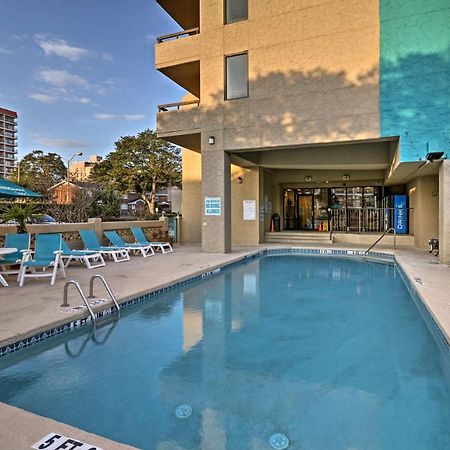 Myrtle Beach Condo With Ocean Views - Walk To Beach! Exterior photo