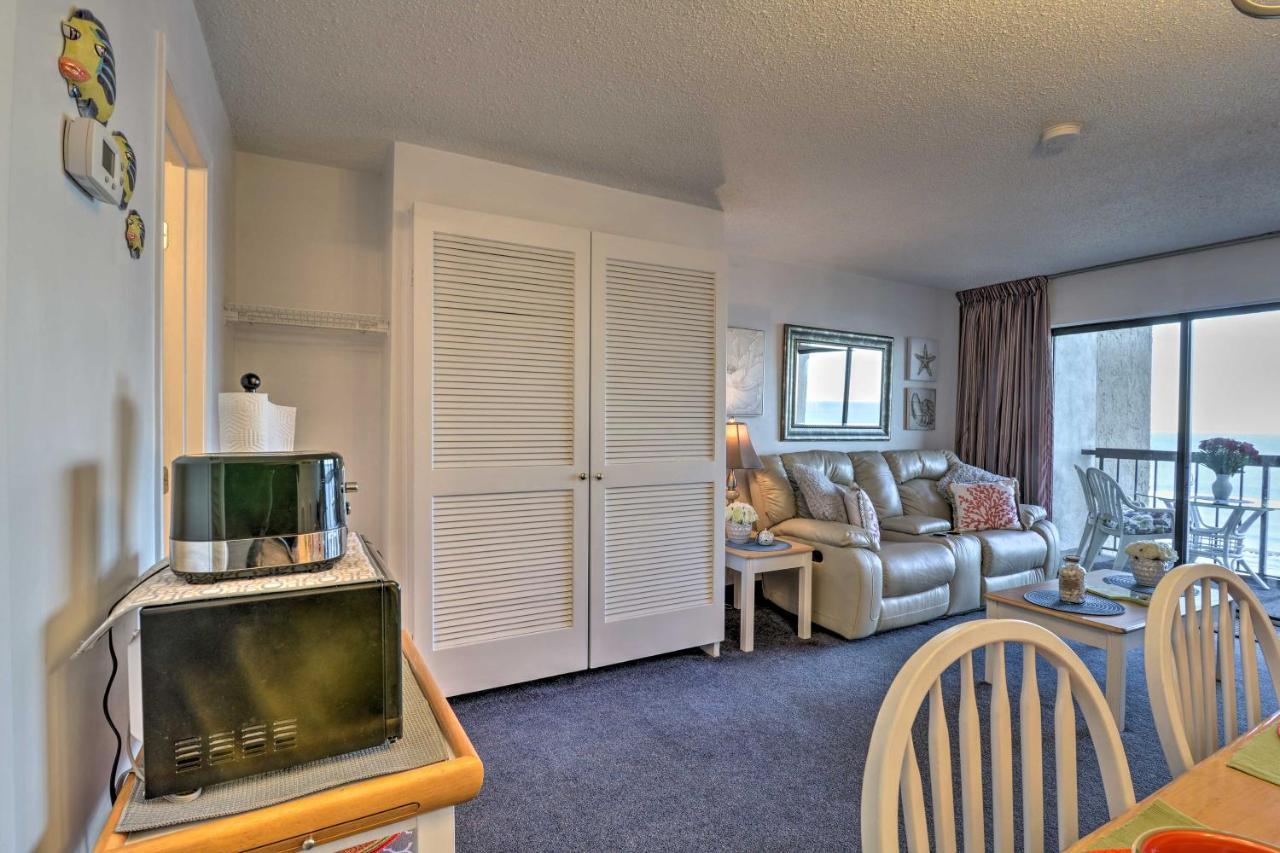 Myrtle Beach Condo With Ocean Views - Walk To Beach! Exterior photo