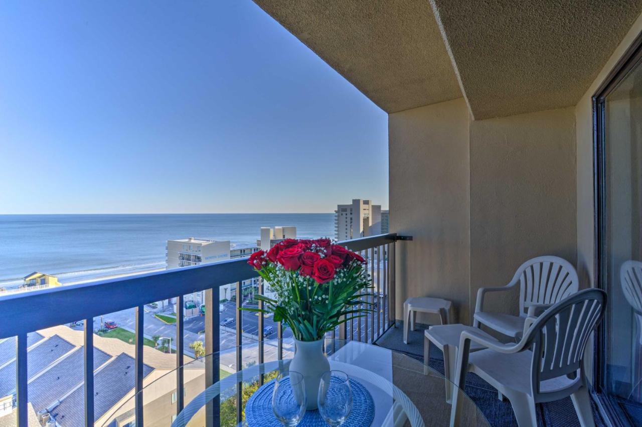 Myrtle Beach Condo With Ocean Views - Walk To Beach! Exterior photo